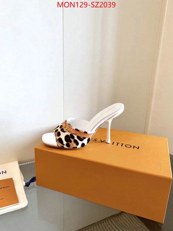 Women Shoes-LV luxury fake ID: SZ2039 $: 129USD