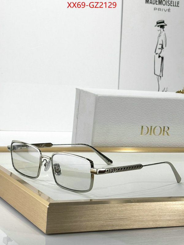 Glasses-Dior outlet sale store ID: GZ2129 $: 69USD