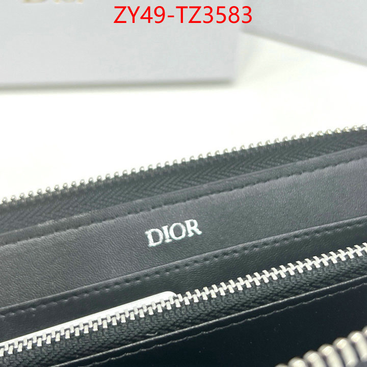 Dior Bags(4A)-Wallet- fake cheap best online ID: TZ3583 $: 49USD,