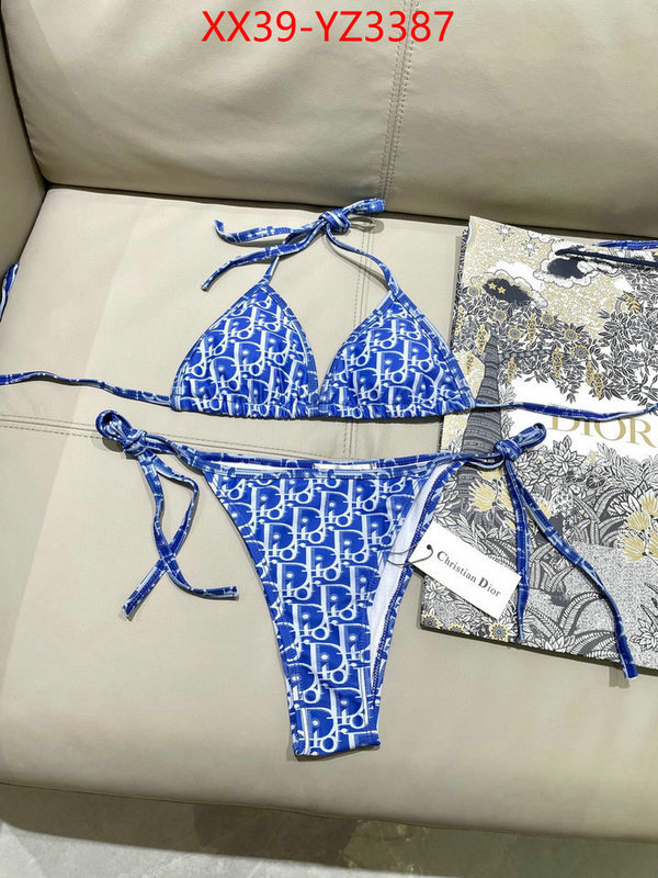 Swimsuit-Dior designer high replica ID: YZ3387 $: 39USD