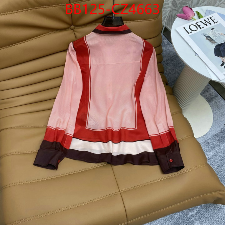 Clothing-Burberry customize best quality replica ID: CZ4663 $: 125USD
