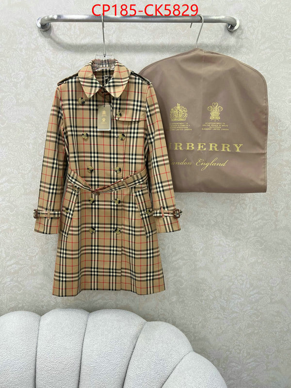 Clothing-Burberry best quality designer ID: CK5829 $: 185USD