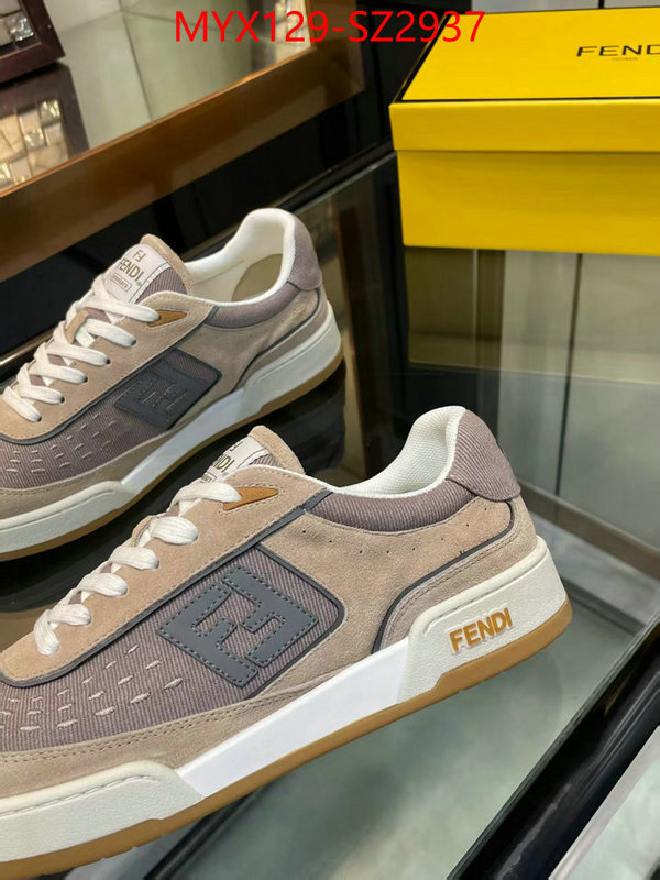 Men Shoes-Fendi only sell high-quality ID: SZ2937 $: 129USD