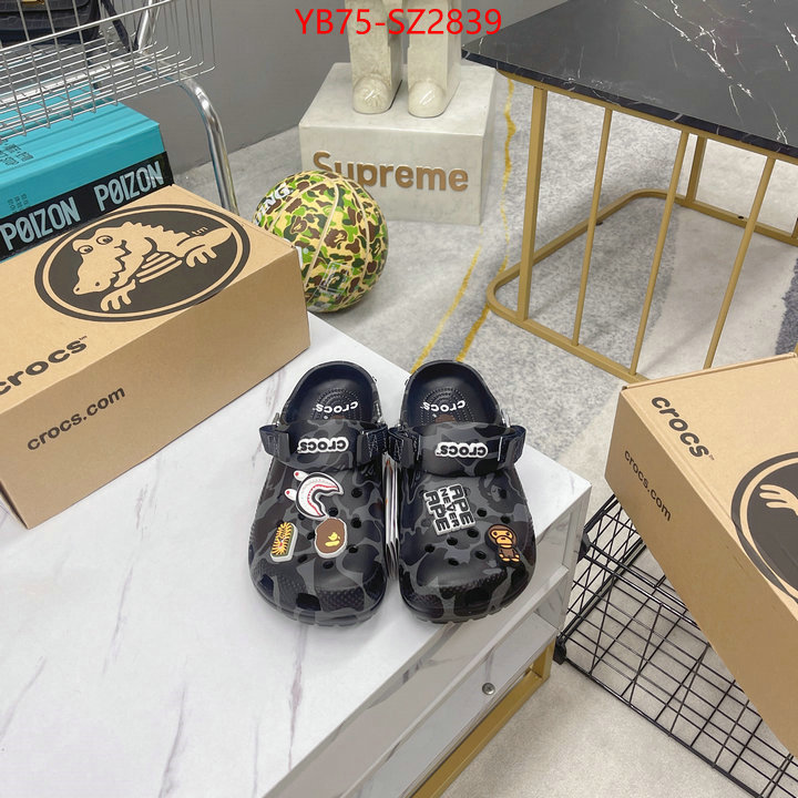 Men Shoes-Crocs replica aaaaa designer ID: SZ2839 $: 75USD