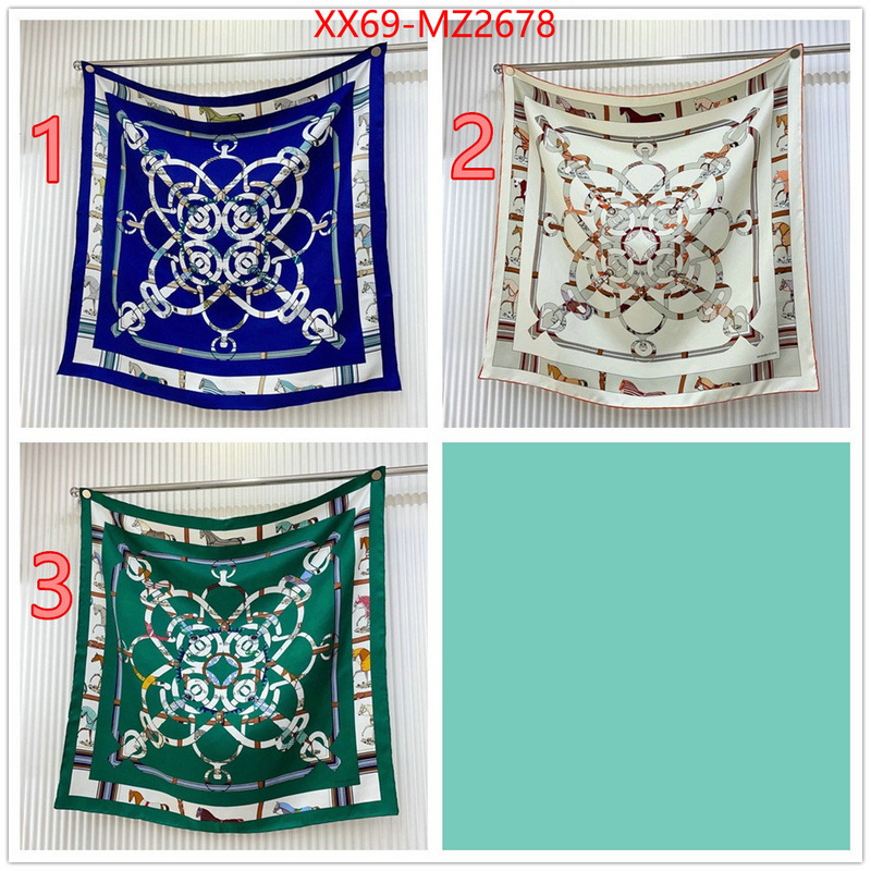 Scarf-Hermes designer 1:1 replica ID: MZ2678 $: 69USD
