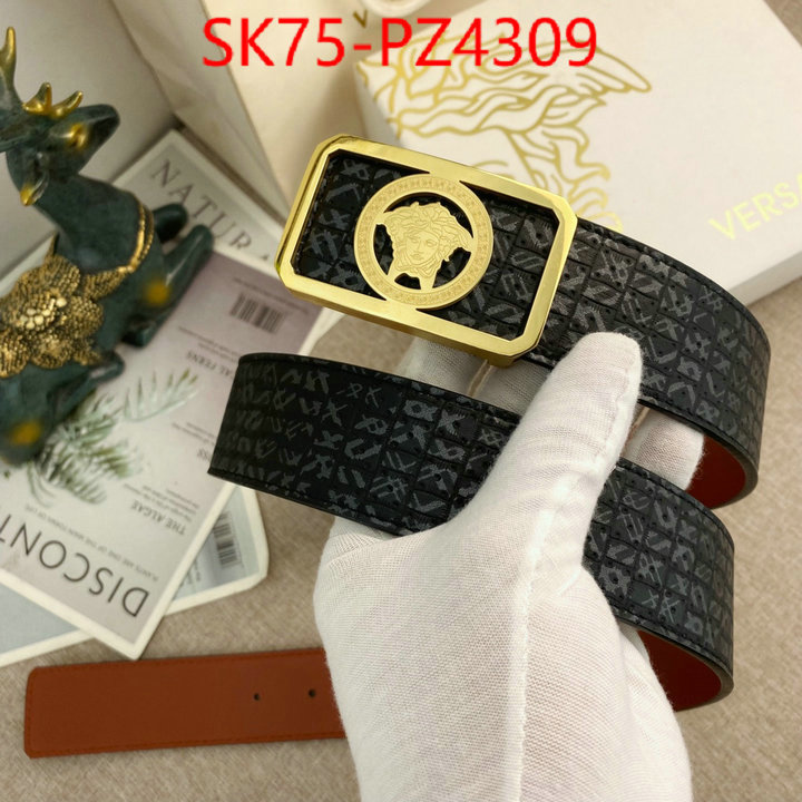 Belts-Versace wholesale designer shop ID: PZ4309 $: 75USD