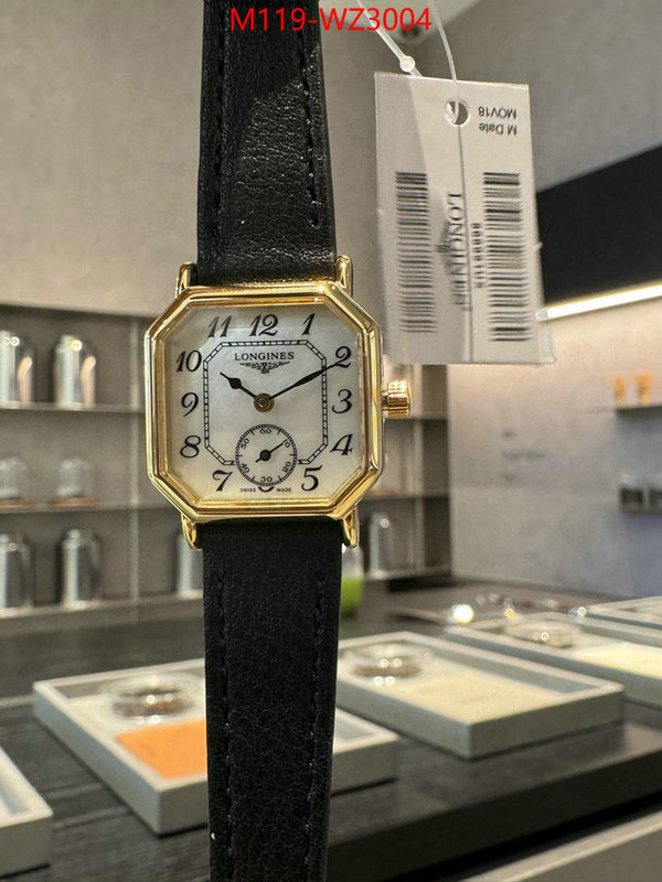 Watch(4A)-Longines where can i buy the best quality ID: WZ3004 $: 119USD