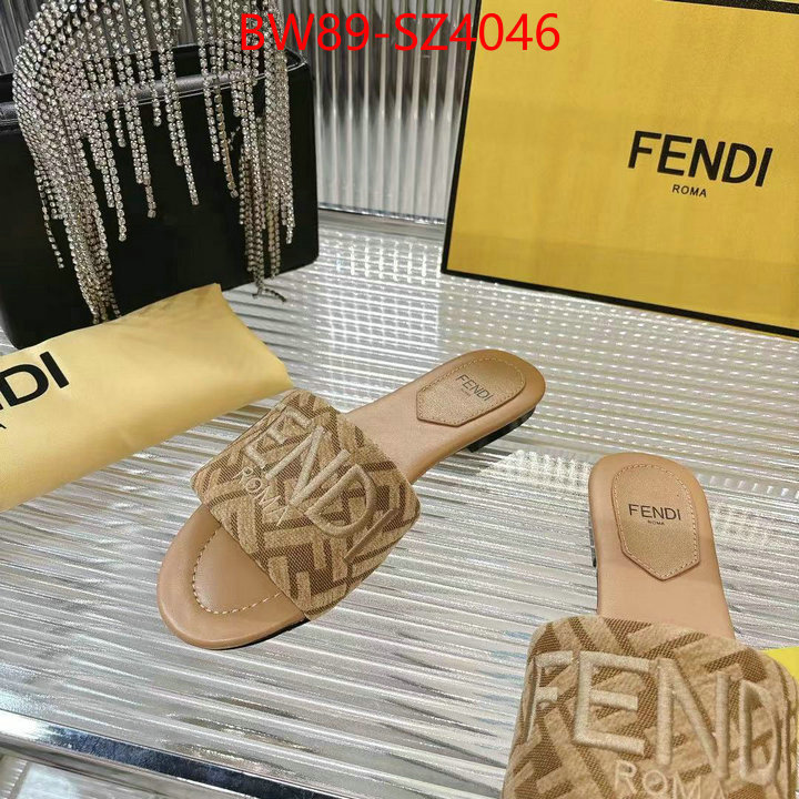 Women Shoes-Fendi replica wholesale ID: SZ4046 $: 89USD