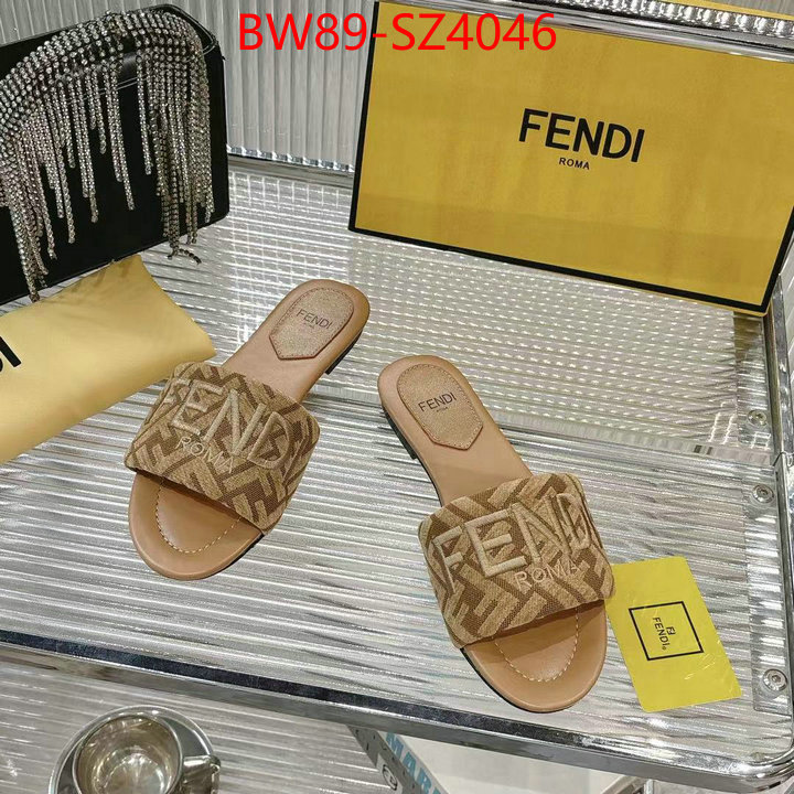 Women Shoes-Fendi replica wholesale ID: SZ4046 $: 89USD