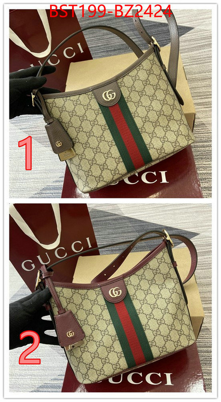 Gucci Bags(TOP)-Handbag- customize best quality replica ID: BZ2424 $: 199USD,