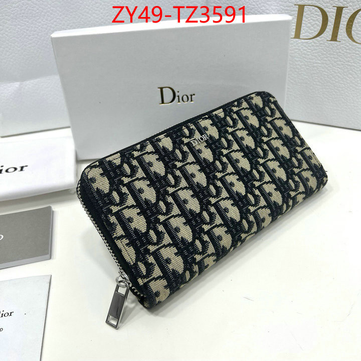 Dior Bags(4A)-Wallet- high quality aaaaa replica ID: TZ3591 $: 49USD,