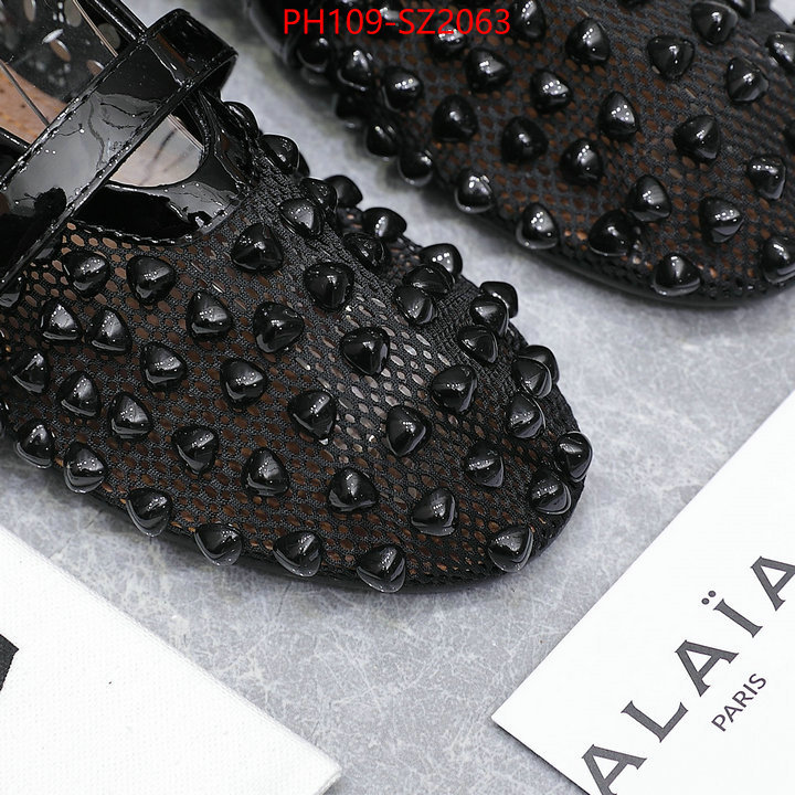 Women Shoes-ALAIA buy high-quality fake ID: SZ2063 $: 109USD