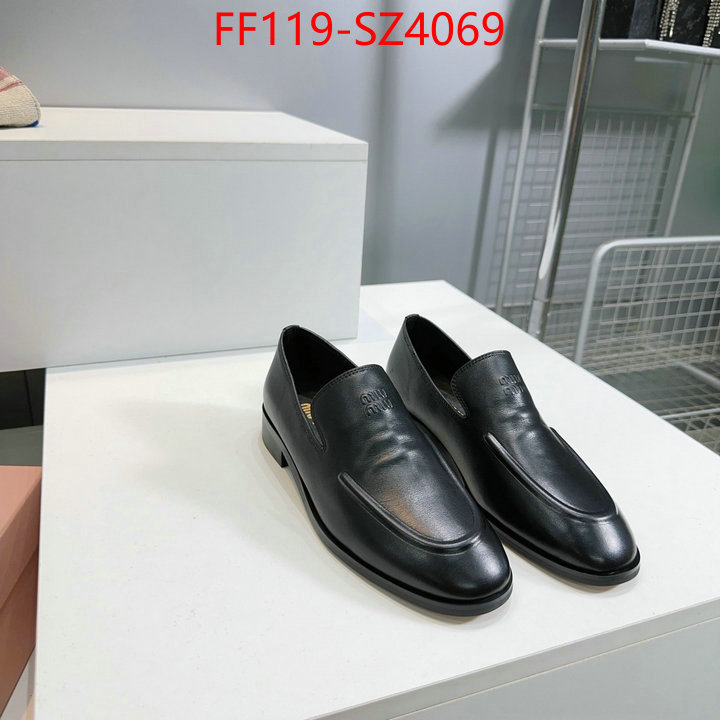 Women Shoes-Miu Miu 2024 replica wholesale cheap sales online ID: SZ4069 $: 119USD
