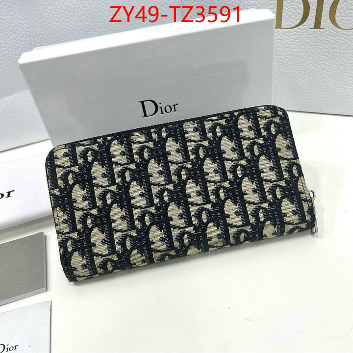 Dior Bags(4A)-Wallet- high quality aaaaa replica ID: TZ3591 $: 49USD,