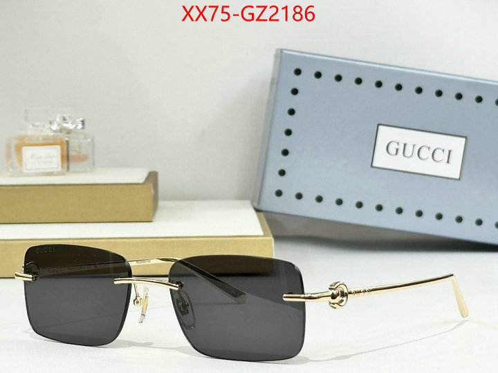 Glasses-Gucci 2024 aaaaa replica 1st copy ID: GZ2186 $: 75USD