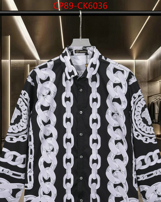 Clothing-Versace buy aaaaa cheap ID: CK6036 $: 89USD