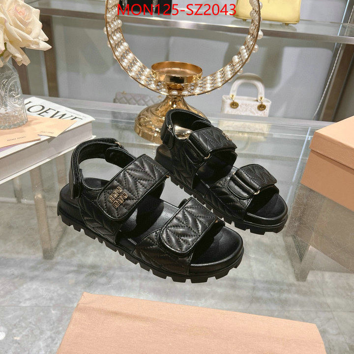 Women Shoes-Miu Miu where can you buy replica ID: SZ2043 $: 125USD