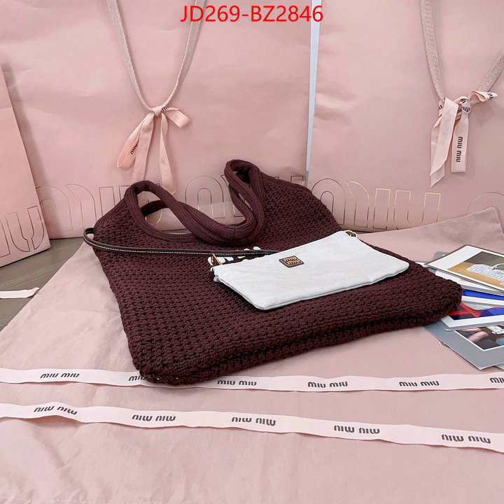 Miu Miu Bags(TOP)-Handbag- 7 star quality designer replica ID: BZ2846 $: 269USD,