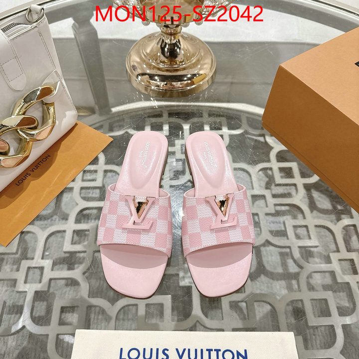 Women Shoes-LV high quality replica designer ID: SZ2042 $: 125USD