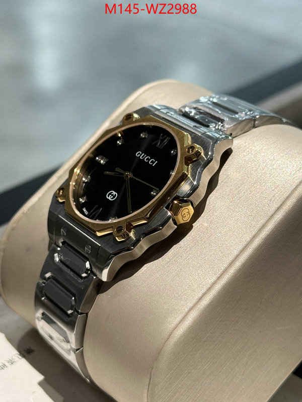Watch(4A)-Gucci aaaaa+ quality replica ID: WZ2988 $: 145USD