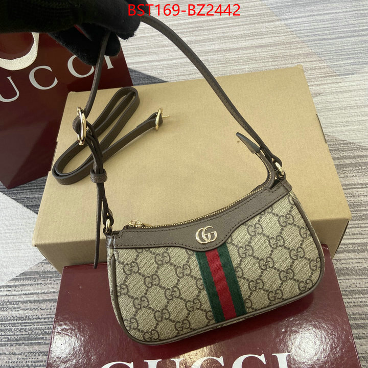 Gucci Bags(TOP)-Crossbody- where could you find a great quality designer ID: BZ2442 $: 169USD,