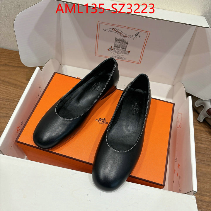 Women Shoes-Hermes high quality designer ID: SZ3223 $: 135USD