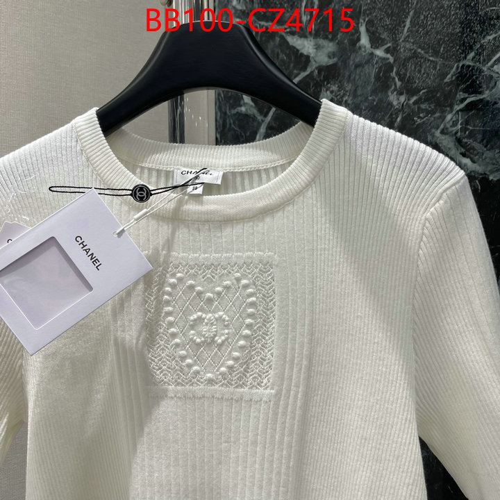 Clothing-Chanel where can i buy the best 1:1 original ID: CZ4715 $: 100USD