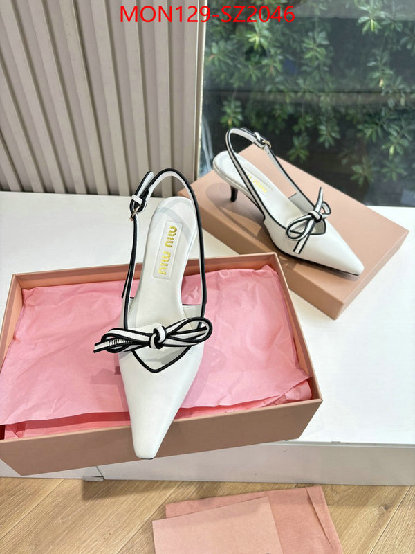 Women Shoes-Miu Miu 1:1 replica ID: SZ2046 $: 129USD