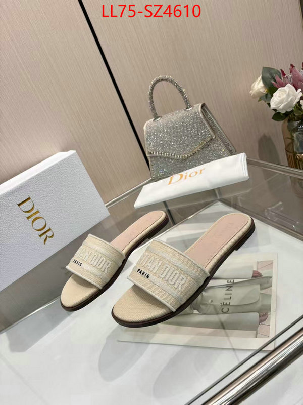 Women Shoes-Dior highest product quality ID: SZ4610 $: 75USD