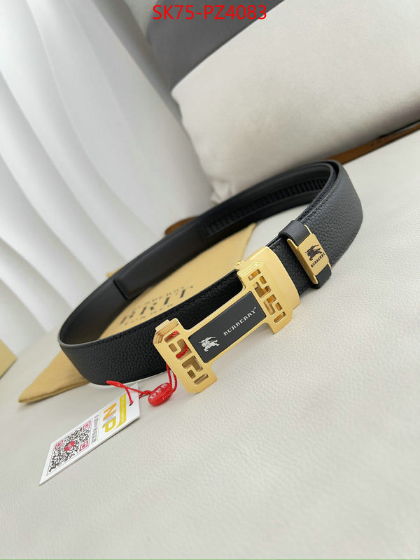 Belts-Burberry the best affordable ID: PZ4083 $: 75USD