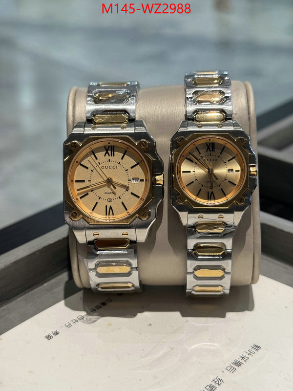 Watch(4A)-Gucci aaaaa+ quality replica ID: WZ2988 $: 145USD