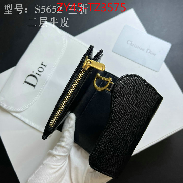 Dior Bags(4A)-Wallet- flawless ID: TZ3575 $: 45USD,