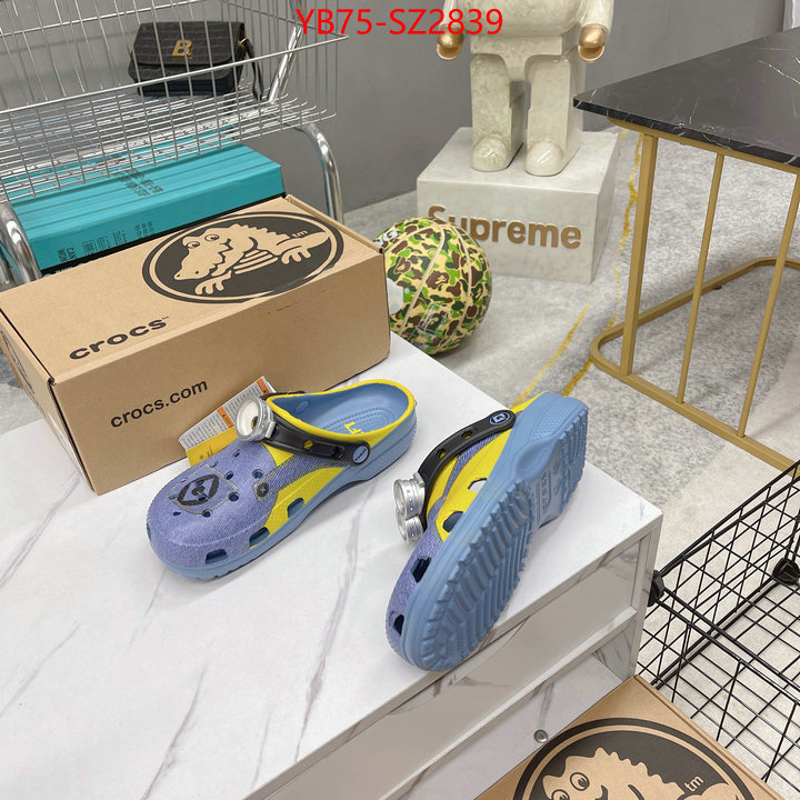Men Shoes-Crocs replica aaaaa designer ID: SZ2839 $: 75USD