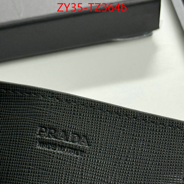 Prada Bags(4A)-Wallet best designer replica ID: TZ3646 $: 35USD,