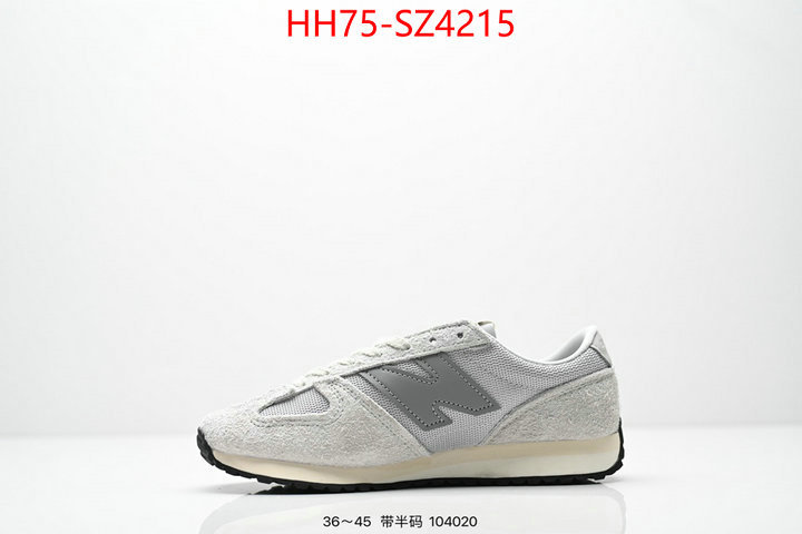 Men Shoes-New Balance where can you buy replica ID: SZ4215 $: 75USD