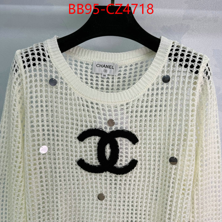 Clothing-Chanel 1:1 ID: CZ4718 $: 95USD