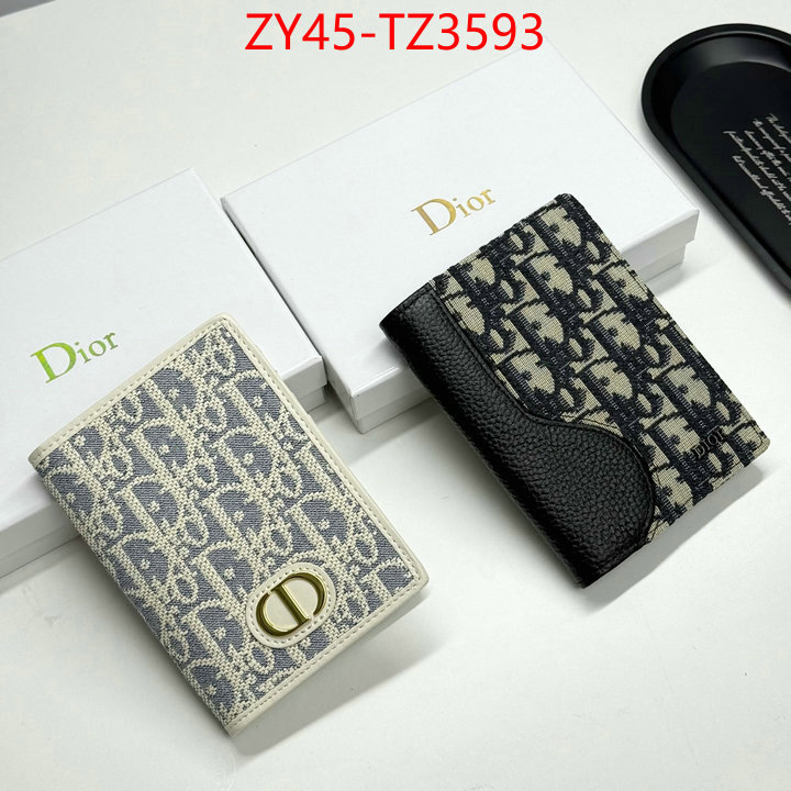 Dior Bags(4A)-Wallet- sellers online ID: TZ3593 $: 45USD,