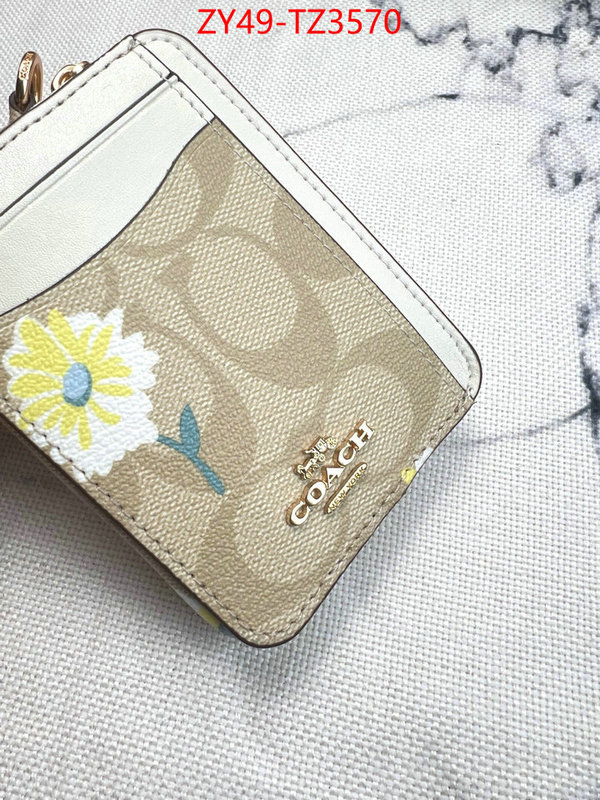 Coach Bags(4A)-Wallet perfect ID: TZ3570 $: 49USD,