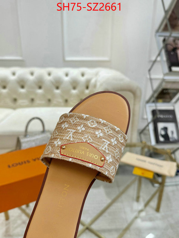 Women Shoes-LV top grade ID: SZ2661 $: 75USD