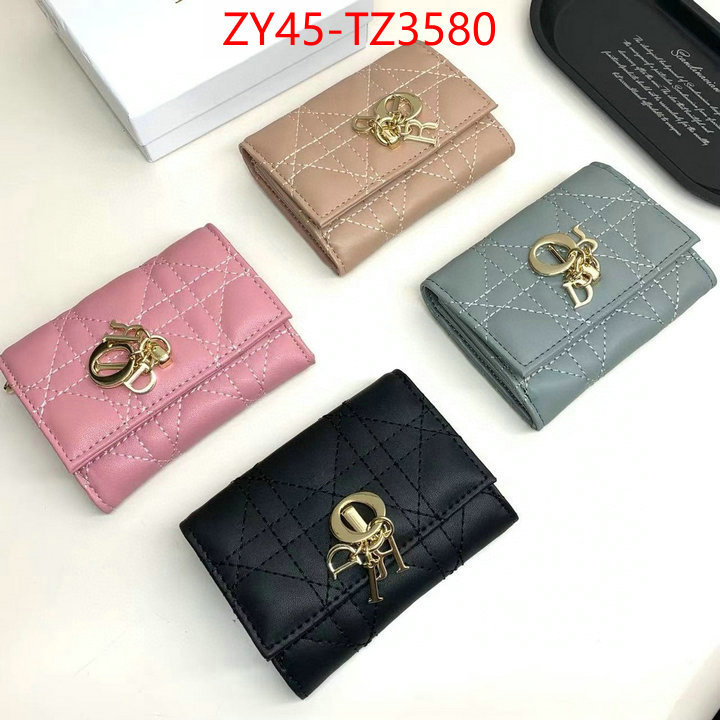 Dior Bags(4A)-Wallet- the quality replica ID: TZ3580 $: 45USD,