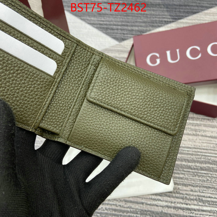 Gucci Bags(TOP)-Wallet- can you buy knockoff ID: TZ2462 $: 75USD,