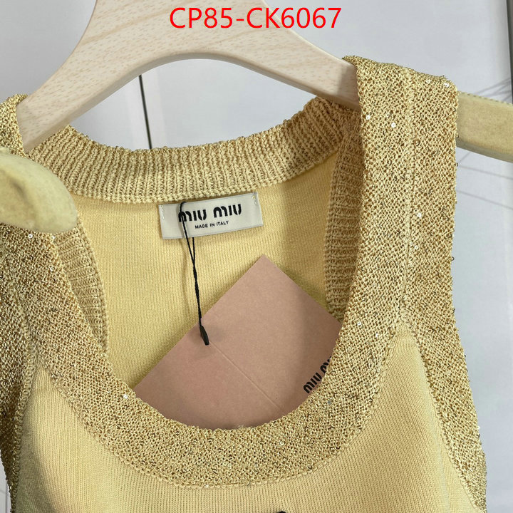 Clothing-MIU MIU knockoff ID: CK6067 $: 85USD
