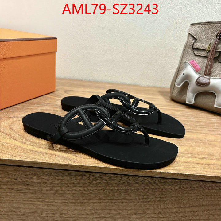 Women Shoes-Hermes designer 1:1 replica ID: SZ3243 $: 79USD