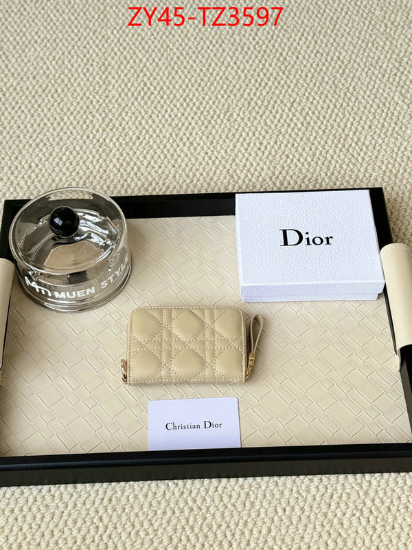 Dior Bags(4A)-Wallet- new designer replica ID: TZ3597 $: 45USD,