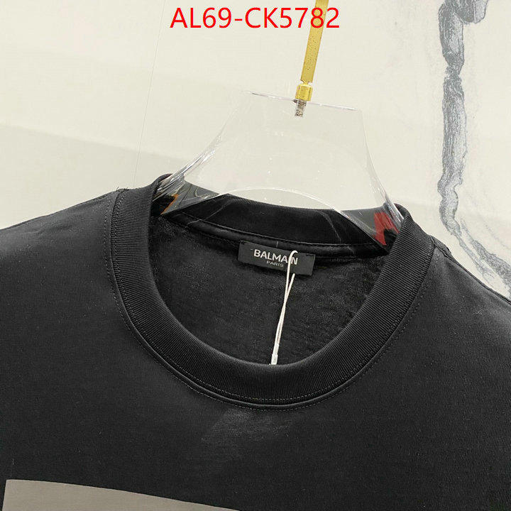 Clothing-Balmain best knockoff ID: CK5782 $: 69USD