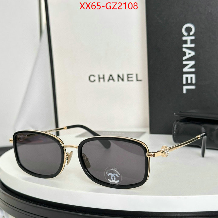 Glasses-Chanel replica 1:1 ID: GZ2108 $: 65USD