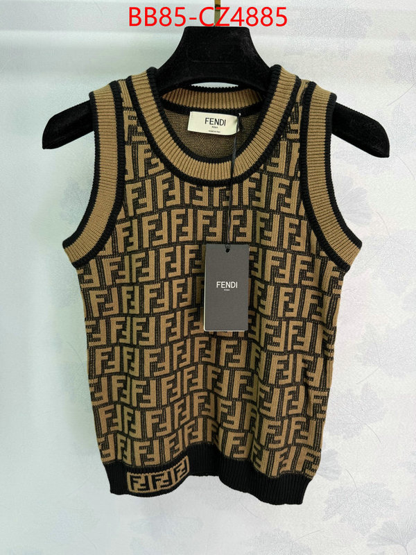 Clothing-Fendi buy high quality cheap hot replica ID: CZ4885 $: 85USD