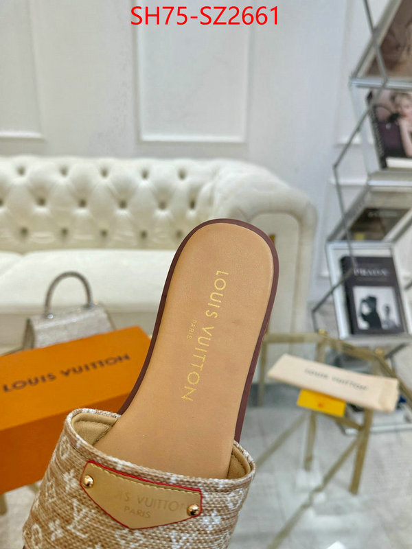 Women Shoes-LV top grade ID: SZ2661 $: 75USD