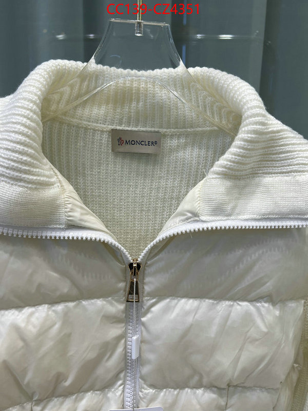 Down jacket Women-Moncler cheap replica designer ID: CZ4351 $: 139USD