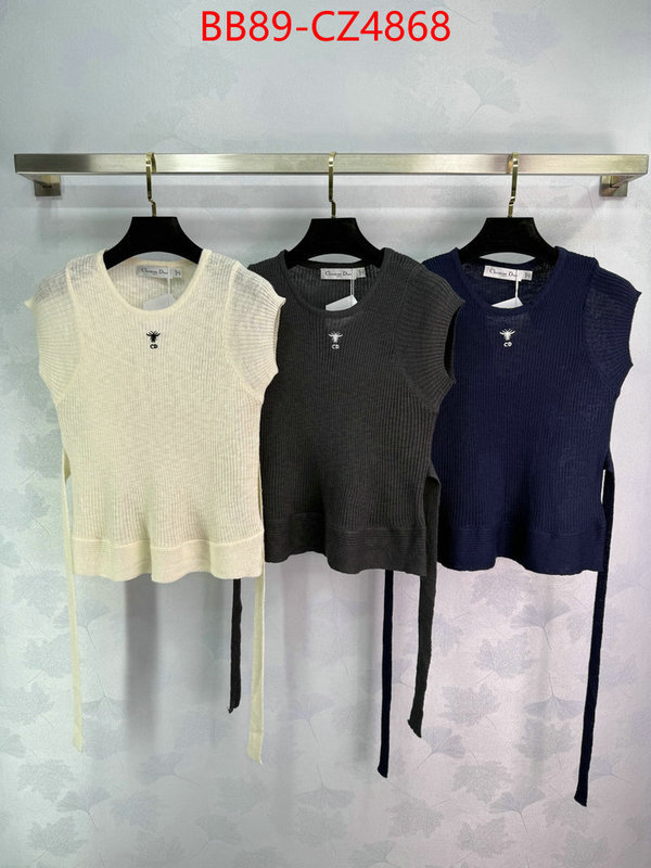 Clothing-Dior aaaaa+ quality replica ID: CZ4868 $: 89USD